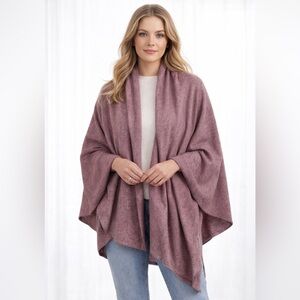 Untouched World Cashmere & Silk Dream Multiway Wrap – Rose Quartz - O/S - EUC